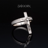 Crucifix Band ring