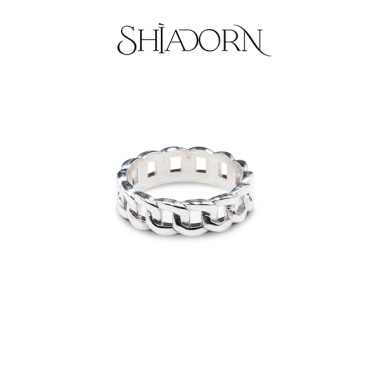 Cable link chain ring