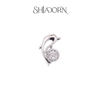 Dolphin Diamonds Pendant