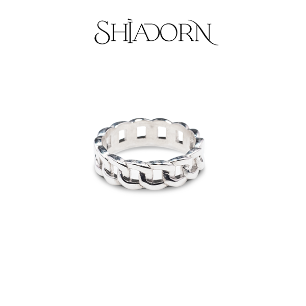 Cable link chain ring